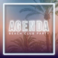 Agenda Beach Club Party event artwork