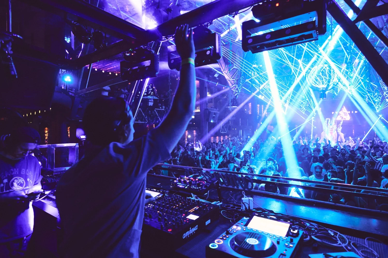 Crowd at Josh Baker Presents You&Me at Amnesia Ibiza