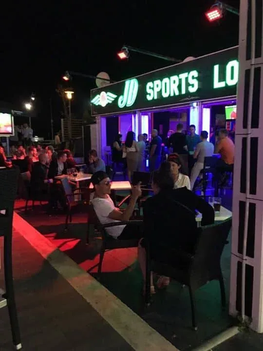 JD bar on the Magaluf Strip