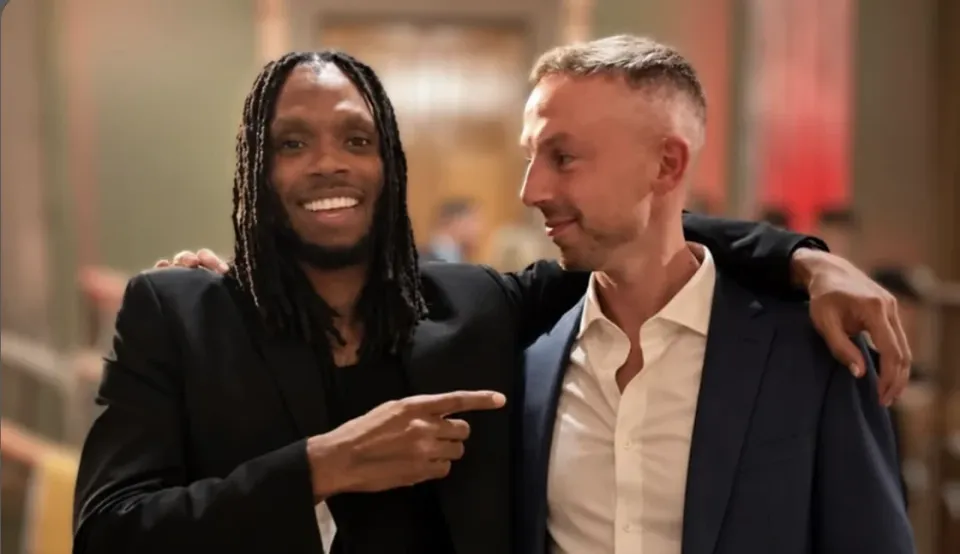 Nathan Cable and Krept at Sunday Times Top 100 Fastest Growing Private Businesses