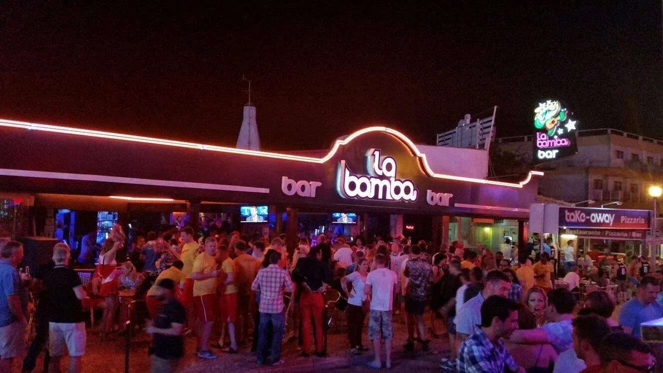 La Bamba bar on the Albufeira Strip